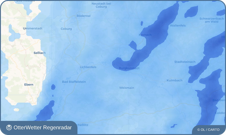 Wetter-Widget-Vorschau mit Vorhersagedaten für Wolfsloch