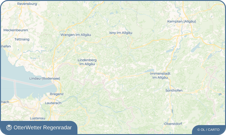 OtterWetter Regenradar-Widget Wolfsried