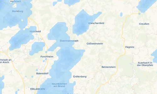 Regenradar Vorschaubild - Aktuelle Niederschläge in Wolkenstein und Umgebung
