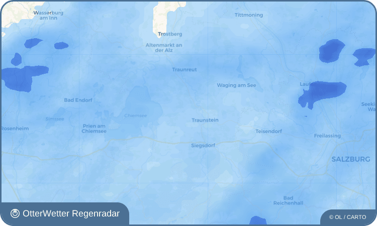 OtterWetter Regenradar-Widget Wolkersdorf
