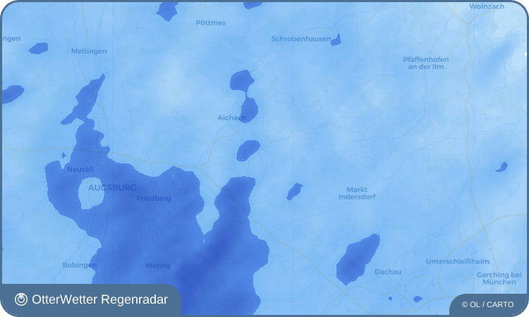 OtterWetter Regenradar-Widget Wollomoos