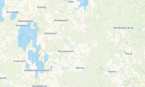 Regenradar Vorschaubild - Aktuelle Niederschläge in Wondreb und Umgebung
