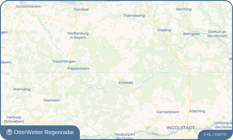 OtterWetter Regenradar-Widget Workerszell