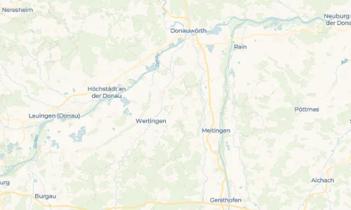 Regenradar Vorschaubild - Aktuelle Niederschläge in Wortelstetten und Umgebung