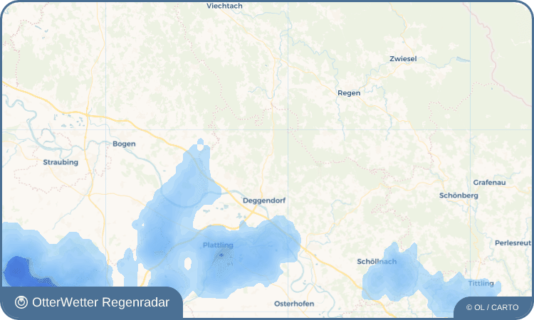 Widget-Vorschau für Wühn Wetter-Widget-Vorschau mit Vorhersagedaten für Wühn