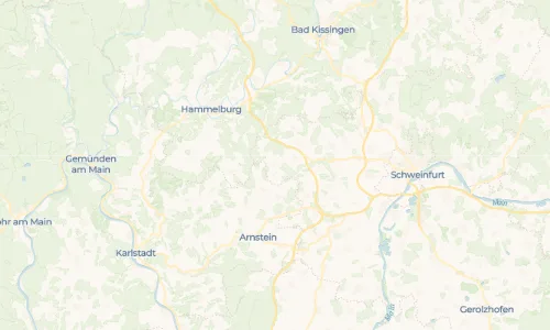 Regenradar Vorschaubild - Aktuelle Niederschläge in Wülfershausen und Umgebung