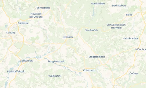 Regenradar Vorschaubild - Aktuelle Niederschläge in Wüstbuch und Umgebung
