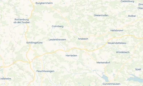 Regenradar Vorschaubild - Aktuelle Niederschläge in Wüstenbruck und Umgebung