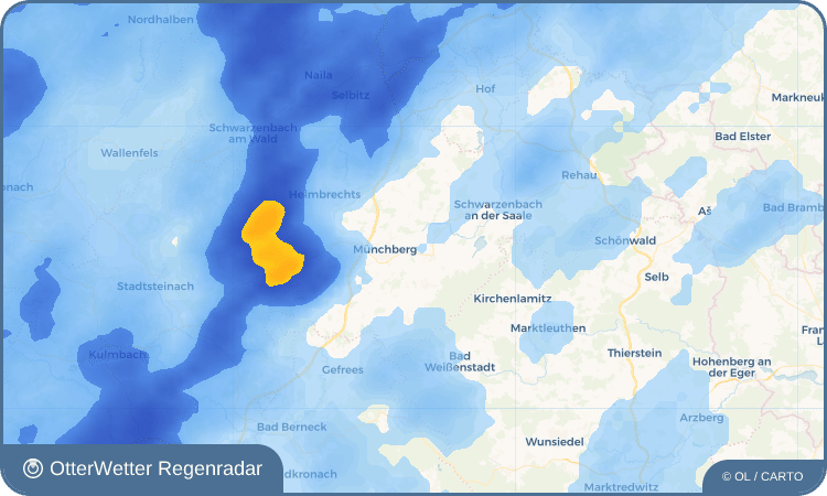 Wetter-Widget-Vorschau mit Vorhersagedaten für Wulmersreuth