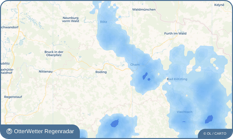 OtterWetter Regenradar-Widget Wulting