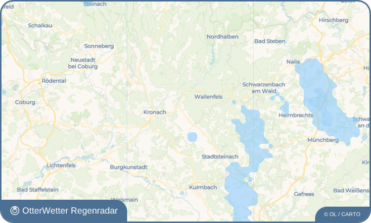 OtterWetter Regenradar-Widget Wurbach