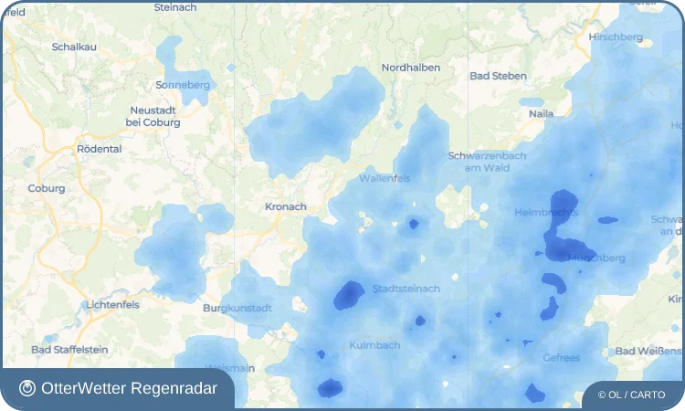 Wetter-Widget-Vorschau mit Vorhersagedaten für Wurbach