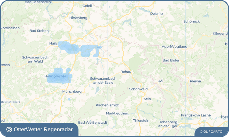 OtterWetter Regenradar-Widget Wurlitz
