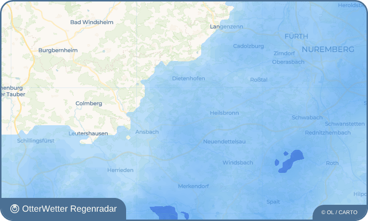 OtterWetter Regenradar-Widget Wustendorf