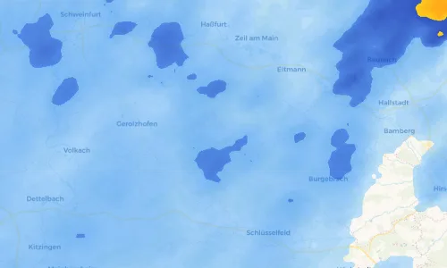 Regenradar Vorschaubild - Aktuelle Niederschläge in Wustviel und Umgebung