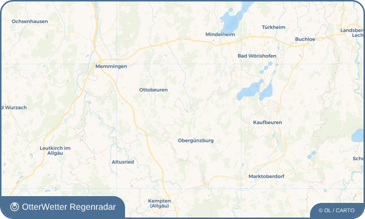 Widget-Vorschau für Zadels Wetter-Widget-Vorschau mit Vorhersagedaten für Zadels
