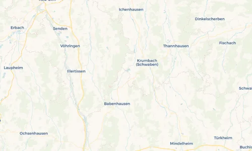 Regenradar Vorschaubild - Aktuelle Niederschläge in Zaiertshofen und Umgebung