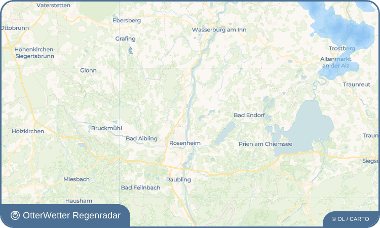 OtterWetter Regenradar-Widget Zaisering