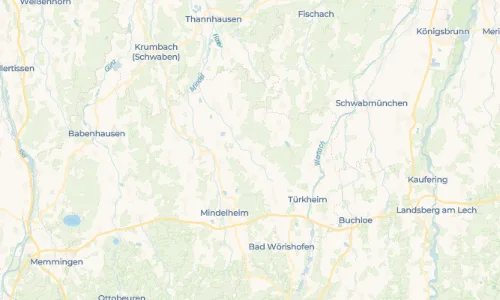 Regenradar Zaisertshofen: aktuelle Niederschläge in Zaisertshofen und Umgebung, Stand 18. Oktober 2026 um 1:50 Uhr