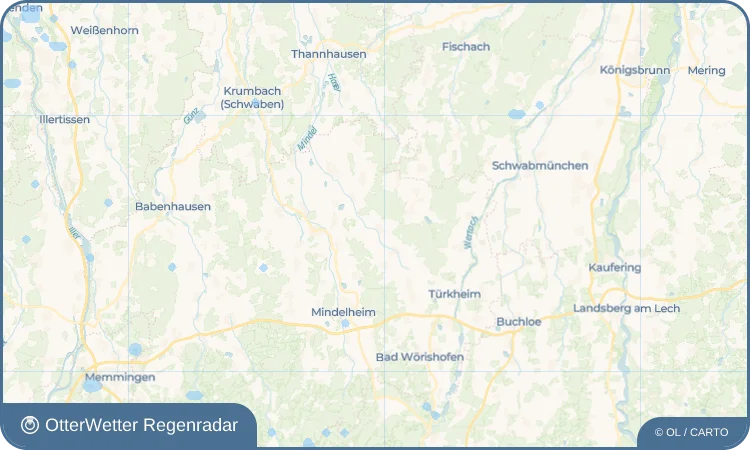 Widget-Vorschau für Zaisertshofen Wetter-Widget-Vorschau mit Vorhersagedaten für Zaisertshofen