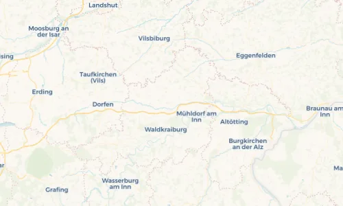 Regenradar Vorschaubild - Aktuelle Niederschläge in Zangberg und Umgebung