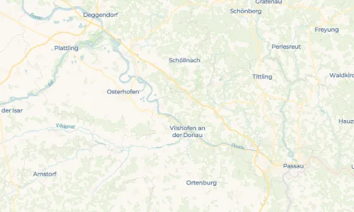 Regenradar Vorschaubild - Aktuelle Niederschläge in Zaundorf und Umgebung