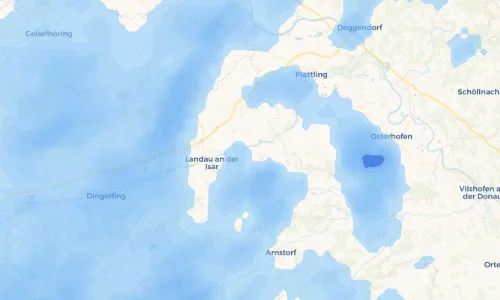 Regenradar Vorschaubild - Aktuelle Niederschläge in Zeholfing und Umgebung