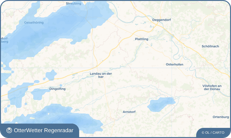 OtterWetter Regenradar-Widget Zeholfing