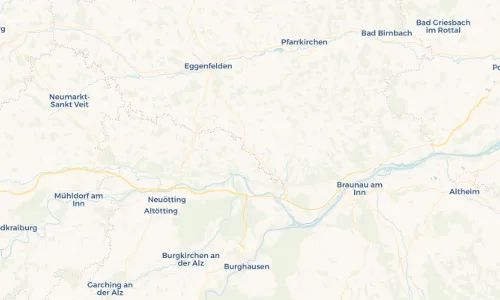 Regenradar-Vorschau: aktuelle Niederschläge in Zeilarn und Umgebung