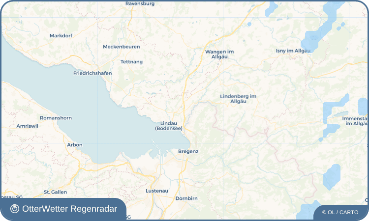 OtterWetter Regenradar-Widget Zeisertsweiler