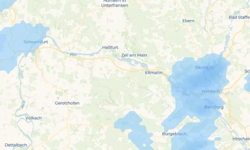 Regenradar Vorschaubild - Aktuelle Niederschläge in Zell am Ebersberg und Umgebung