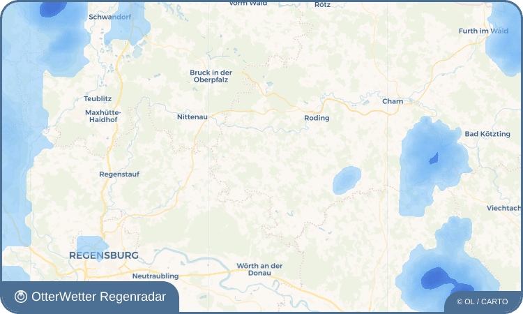 Wetter-Widget-Vorschau mit Vorhersagedaten für Zell