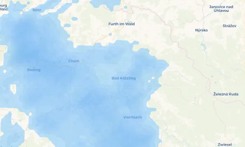 Regenradar Vorschaubild - Aktuelle Niederschläge in Zeltendorf und Umgebung