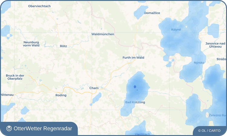 OtterWetter Regenradar-Widget Zelz