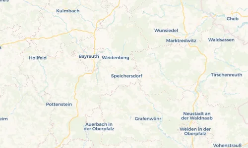 Regenradar Vorschaubild - Aktuelle Niederschläge in Zeulenreuth und Umgebung