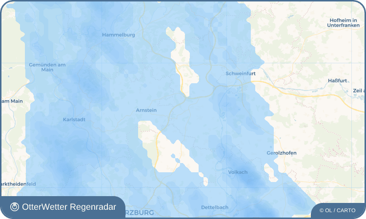 OtterWetter Regenradar-Widget Zeuzleben