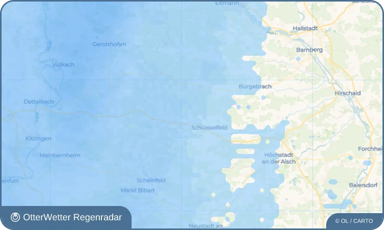 Widget-Vorschau für Ziegelsambach Wetter-Widget-Vorschau mit Vorhersagedaten für Ziegelsambach