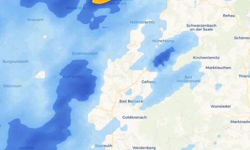 Regenradar Vorschaubild - Aktuelle Niederschläge in Ziegenburg und Umgebung