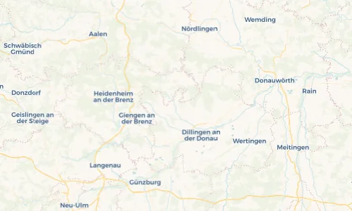 Regenradar Vorschaubild - Aktuelle Niederschläge in Ziertheim und Umgebung