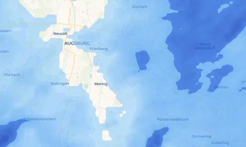 Regenradar Vorschaubild - Aktuelle Niederschläge in Zillenberg und Umgebung