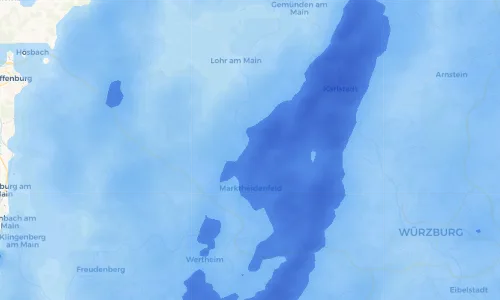 Regenradar Vorschaubild - Aktuelle Niederschläge in Zimmern und Umgebung