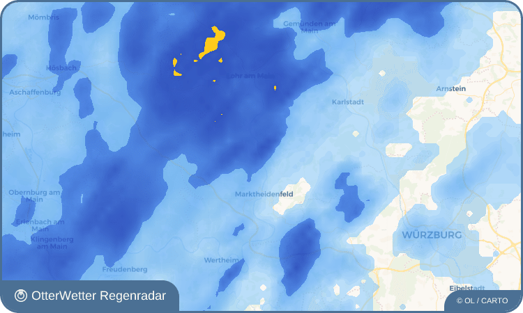 OtterWetter Regenradar-Widget Zimmern