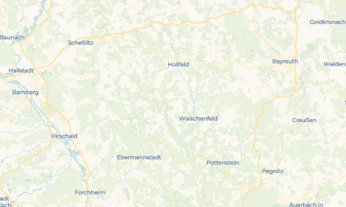 Regenradar Vorschaubild - Aktuelle Niederschläge in Zochenreuth und Umgebung
