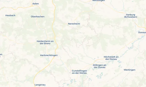 Regenradar Vorschaubild - Aktuelle Niederschläge in Zöschingen und Umgebung