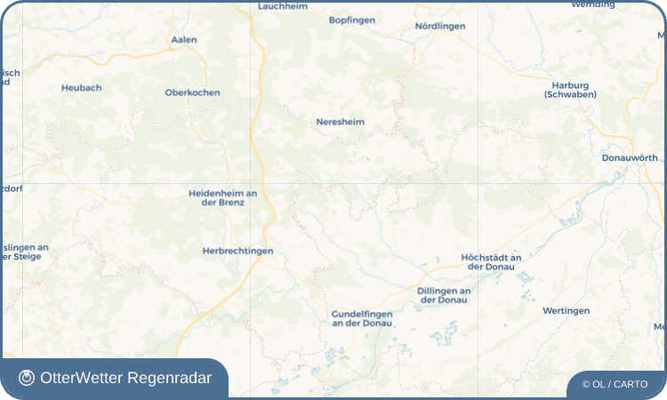 Wetter-Widget-Vorschau mit Vorhersagedaten für Zöschingen
