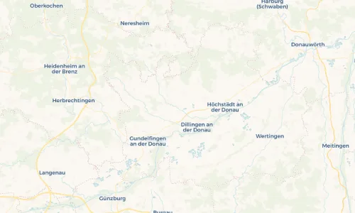 Regenradar-Vorschau: aktuelle Niederschläge in Zöschlingsweiler und Umgebung