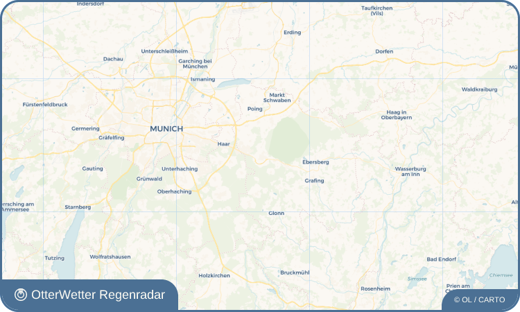 OtterWetter Regenradar-Widget Zorneding