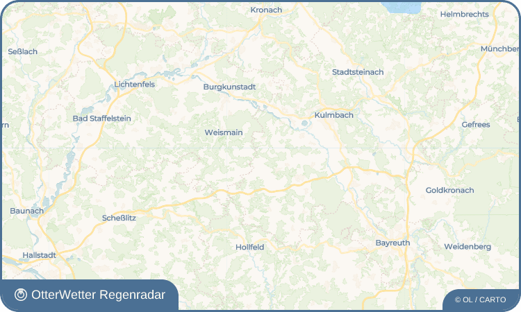 OtterWetter Regenradar-Widget Zultenberg