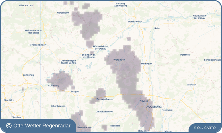 OtterWetter Regenradar-Widget Zusamaltheim
