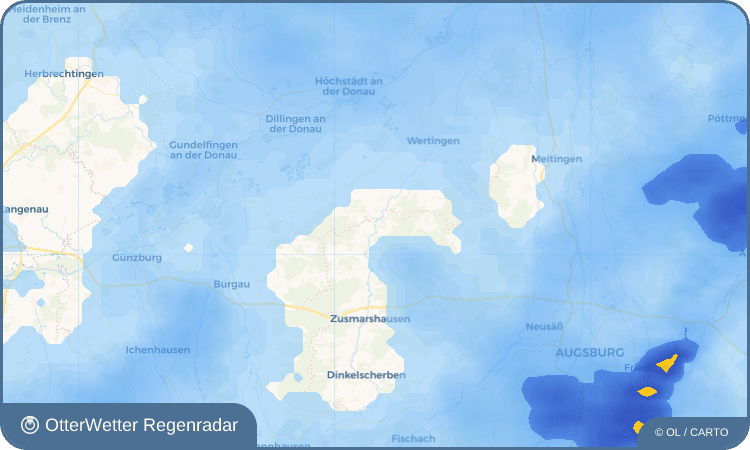OtterWetter Regenradar-Widget Zusamzell